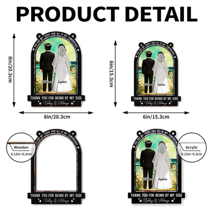 You Are My Today And All Of My Tomorrows, Bride and Groom