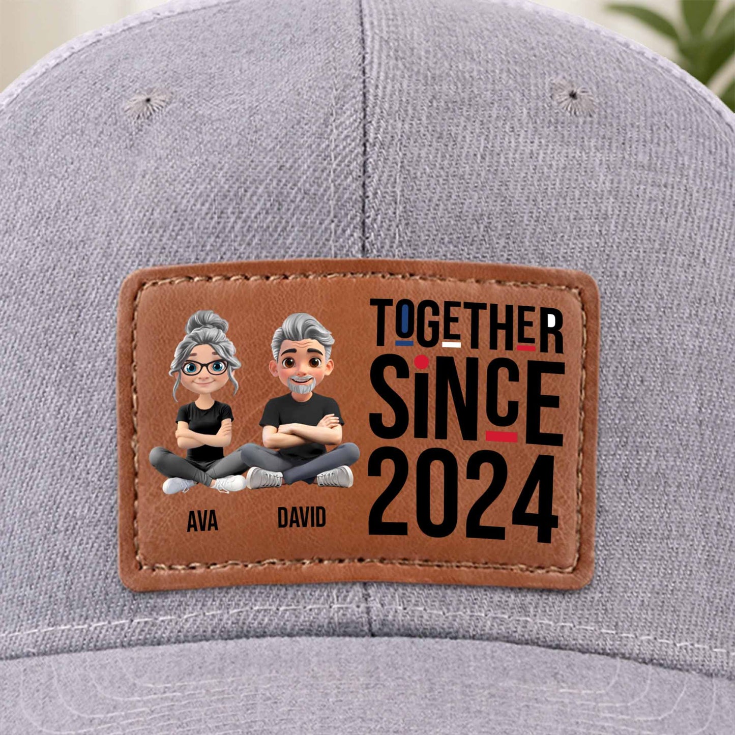 Together Since, Cartoon Couple Design