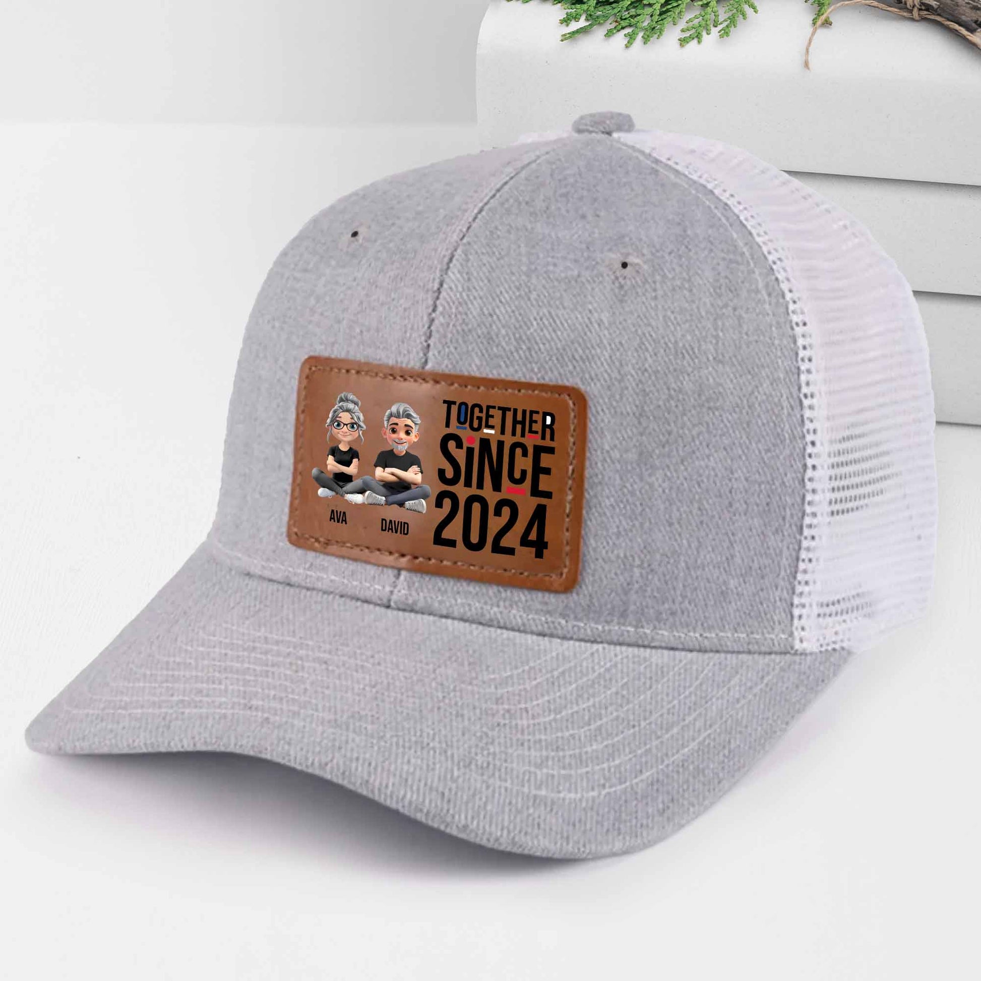 Together Since, Cartoon Couple Design