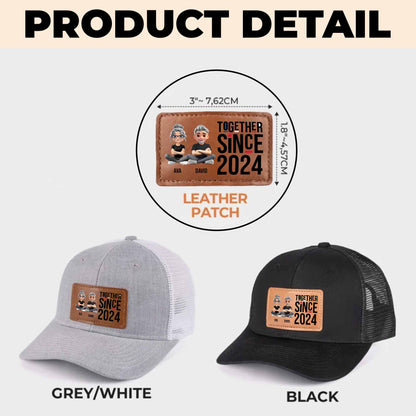 Together Since, Cartoon Couple Design