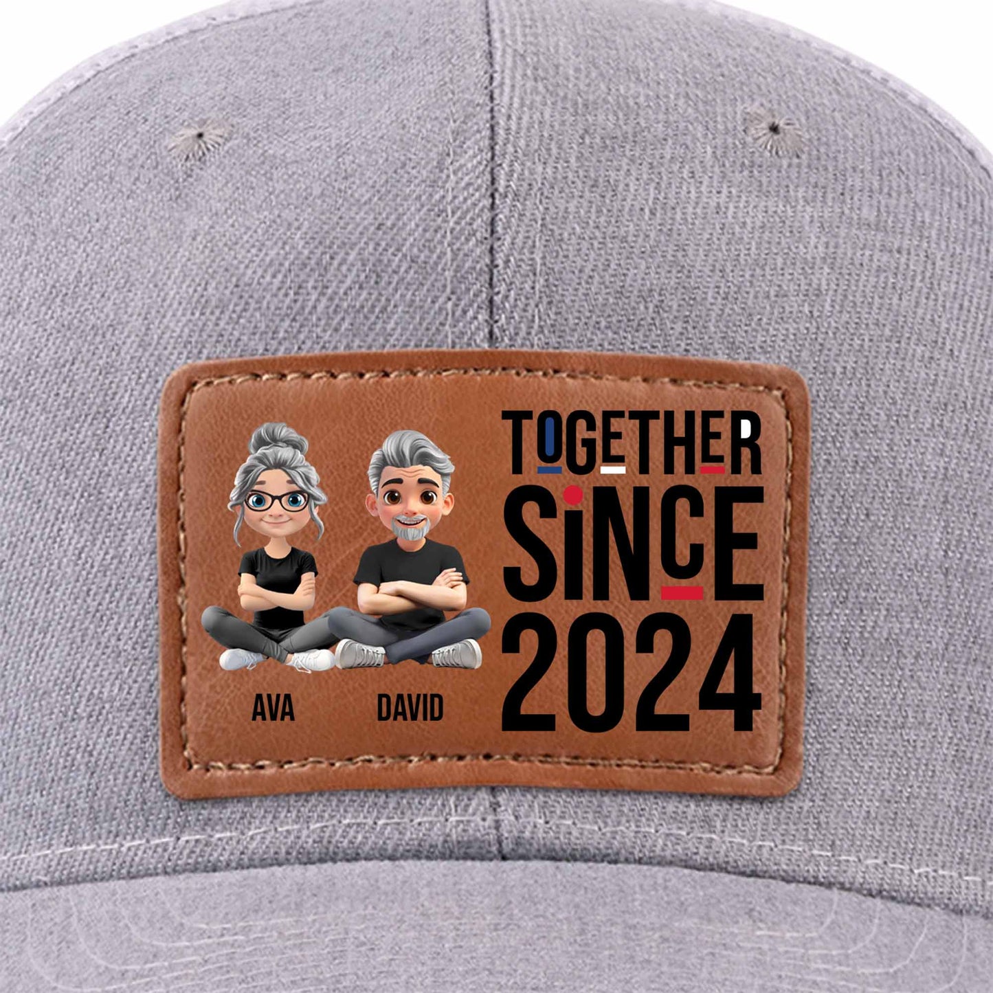 Together Since, Cartoon Couple Design