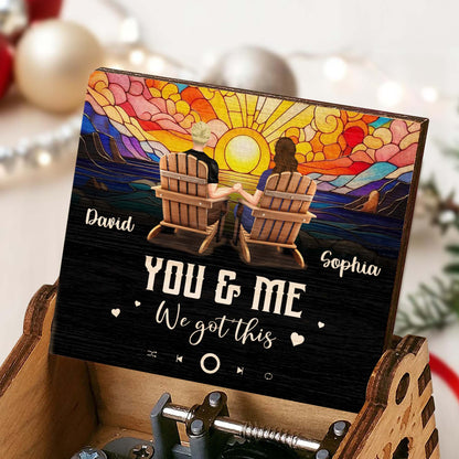 You & Me We Got This, Sunset Beach Chairs