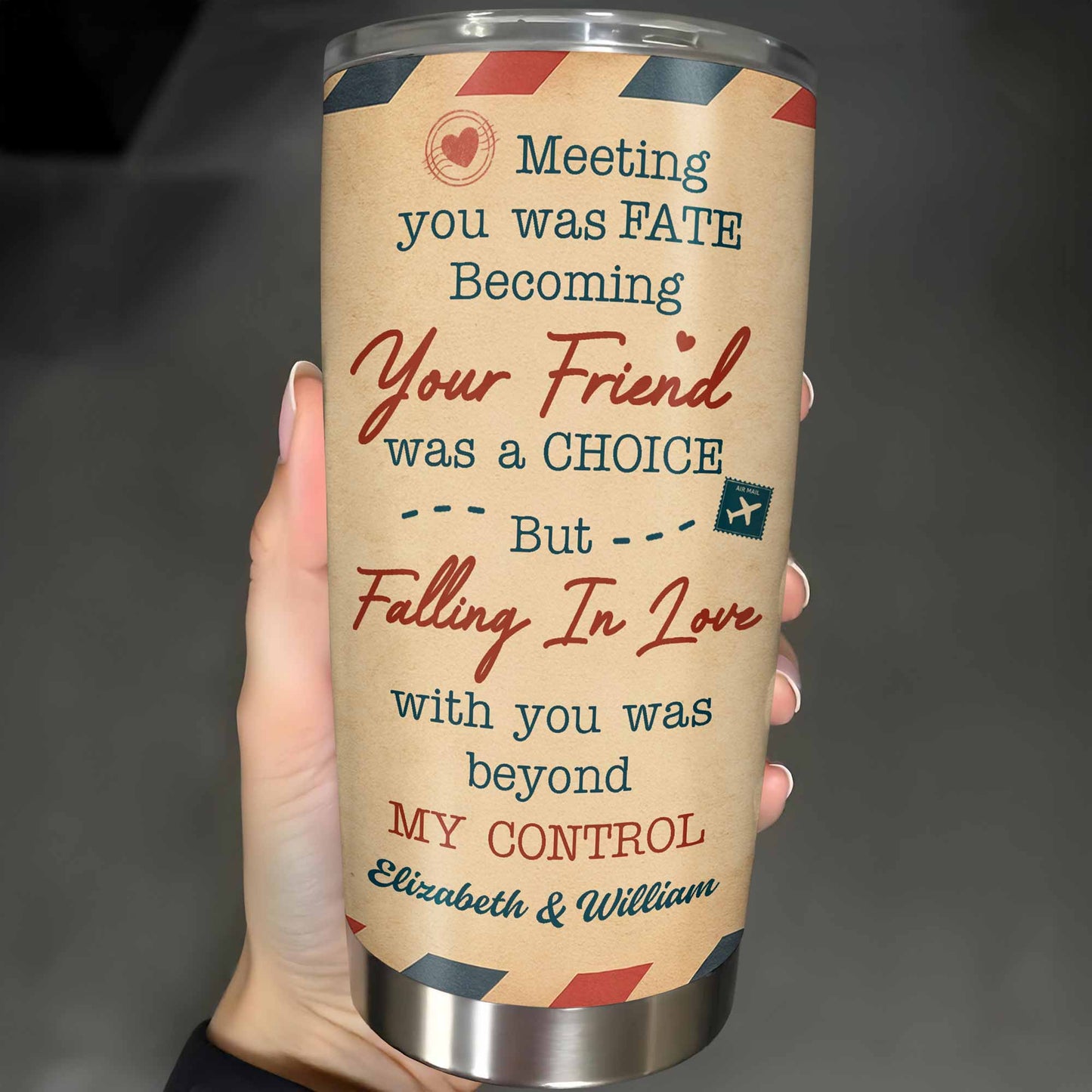 You & Me We Got This, Meeting You Was Fate, Couple Tumbler