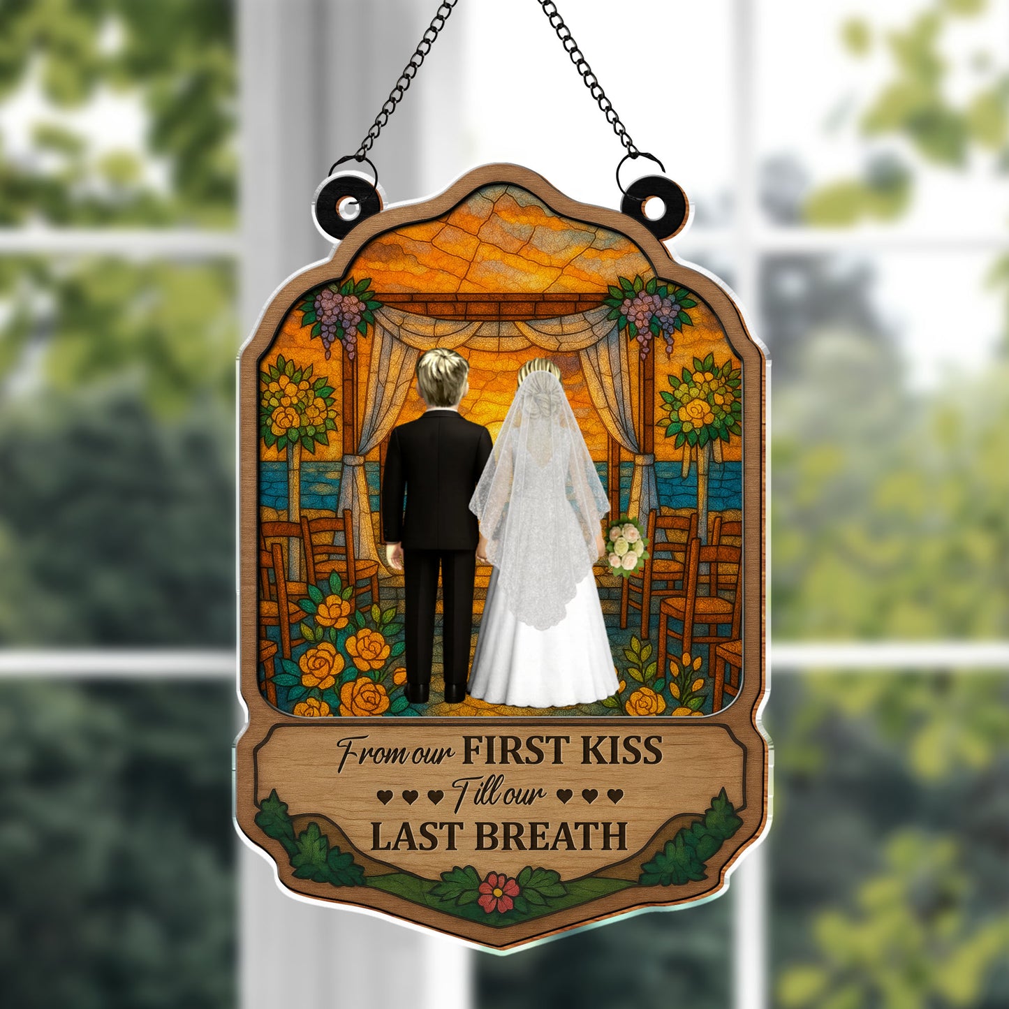 From Our First Kiss Till Our Last Breath, Wedding Couple