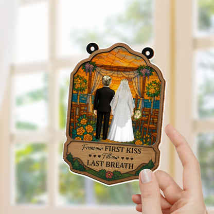 From Our First Kiss Till Our Last Breath, Wedding Couple