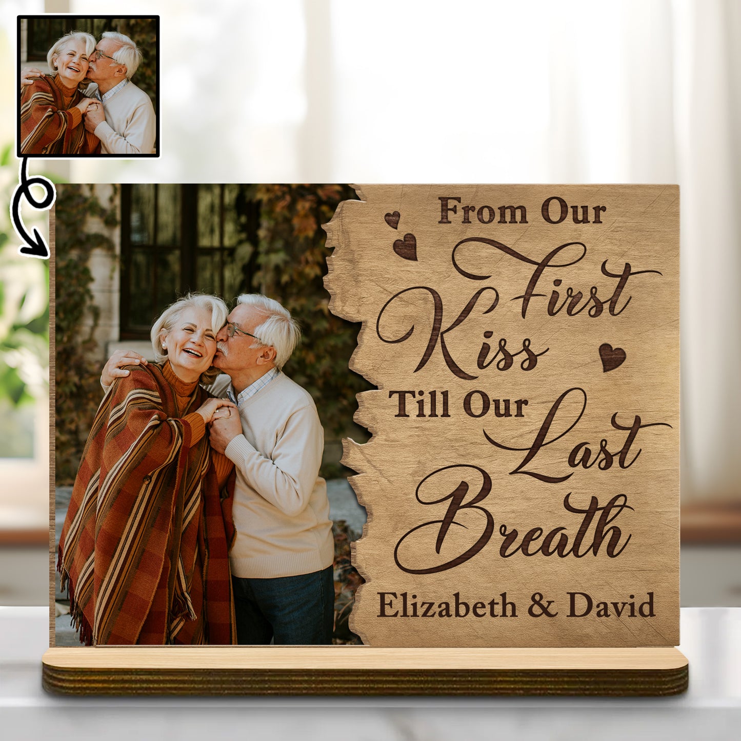 From Our First Kiss Till Our Last Breath, Hearts Design