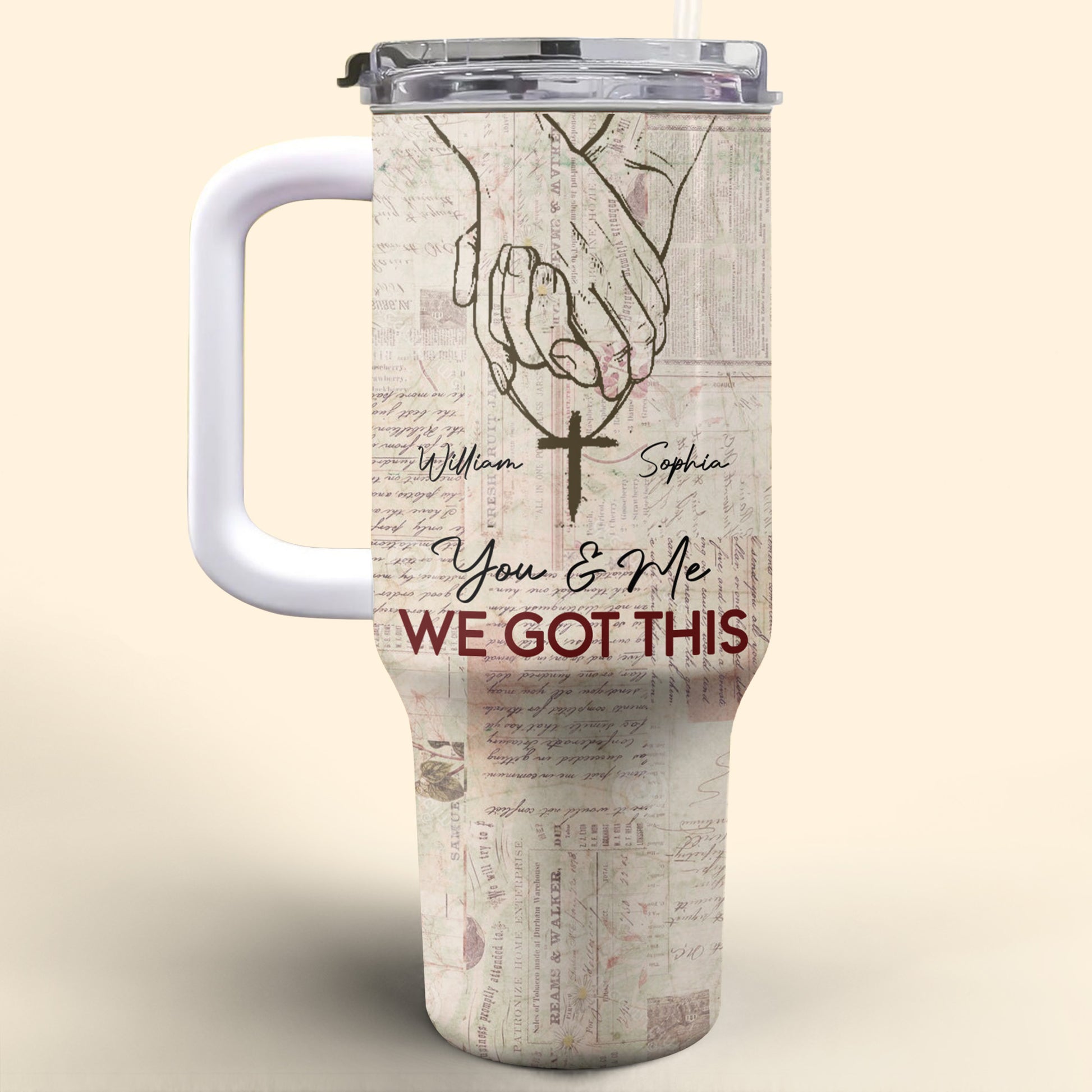 You & Me We Got This, Holding Hands and Cross