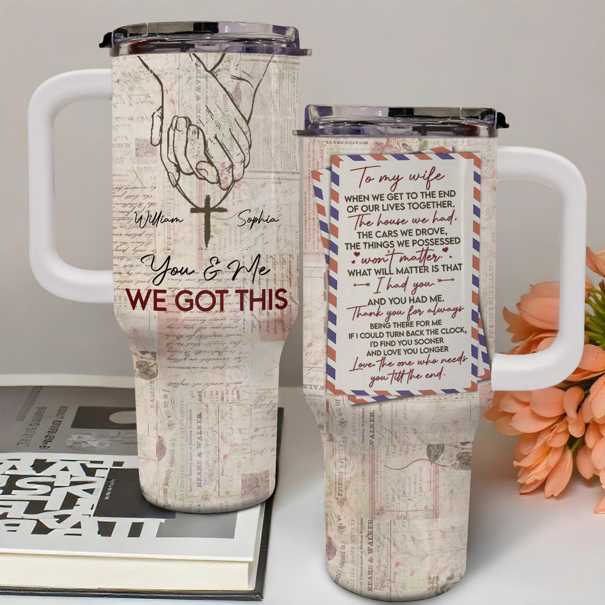 You & Me We Got This, Holding Hands and Cross