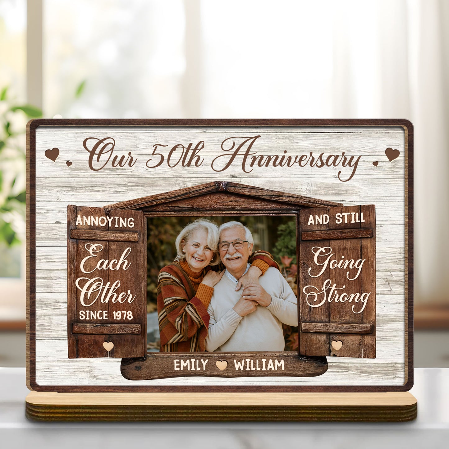 Annoying Each Other Since [year], And Still Going Strong, House Shape