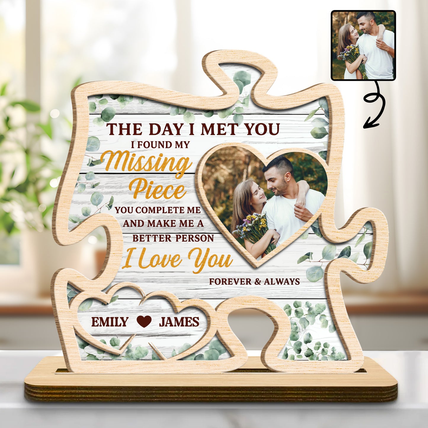 The Day I Met You, I Found My Missing Piece