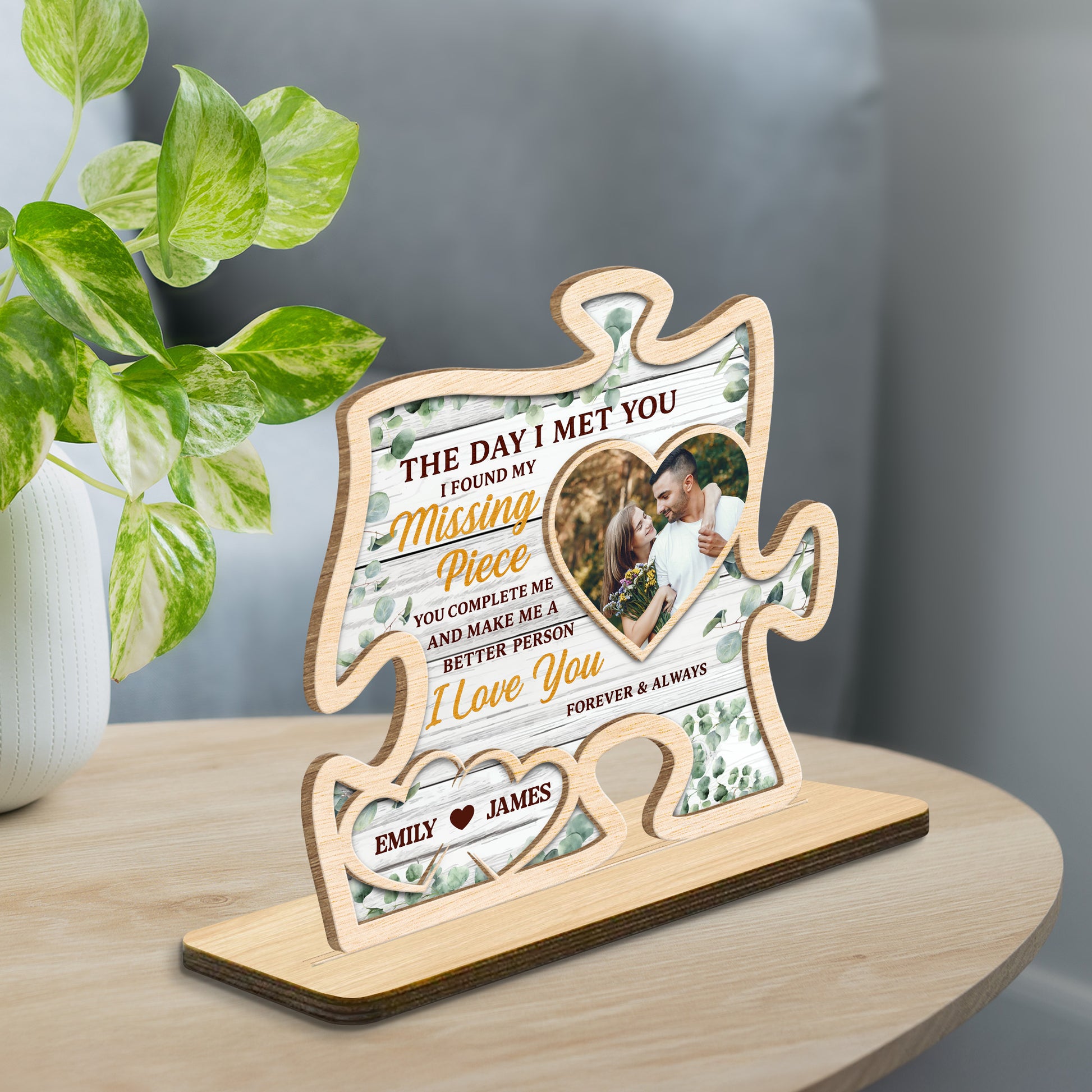 The Day I Met You, I Found My Missing Piece