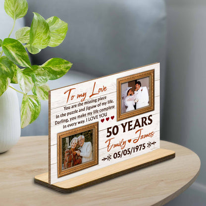 To My Love, Missing Piece Puzzle