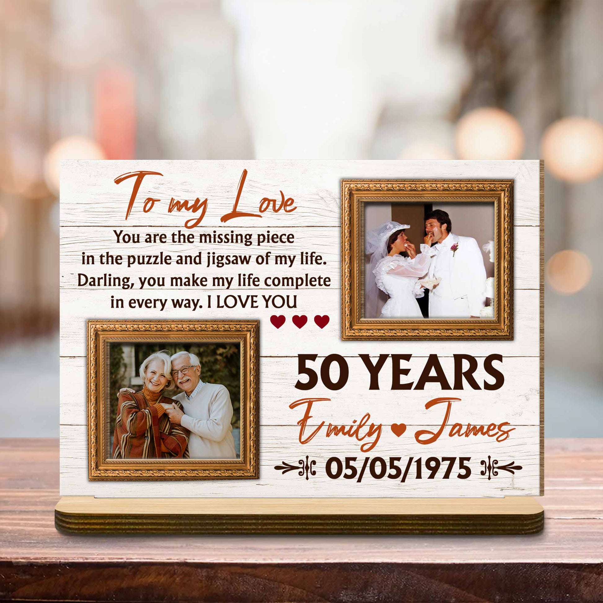 To My Love, Missing Piece Puzzle