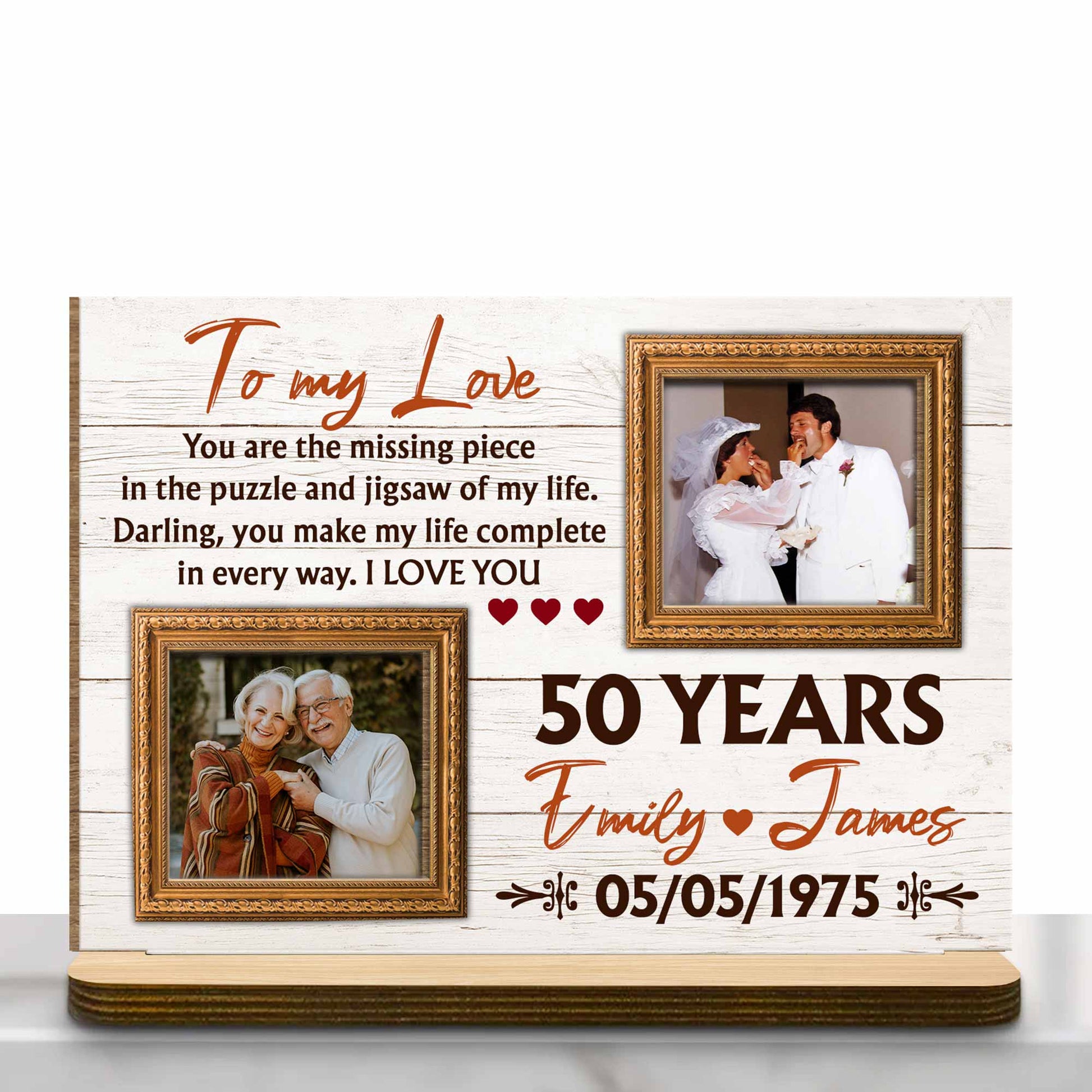 To My Love, Missing Piece Puzzle