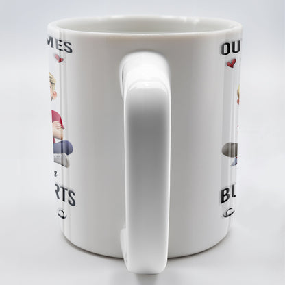 Our Last Names May Not Match But Our Hearts Certainly Do