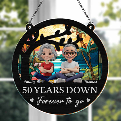 50 Years Down Forever To Go, Couples On A Bench