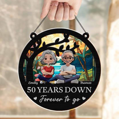 50 Years Down Forever To Go, Couples On A Bench