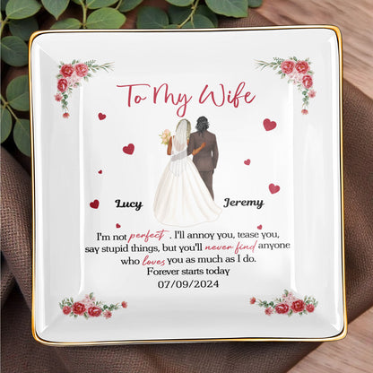 To My Wife, Flowers And Hearts