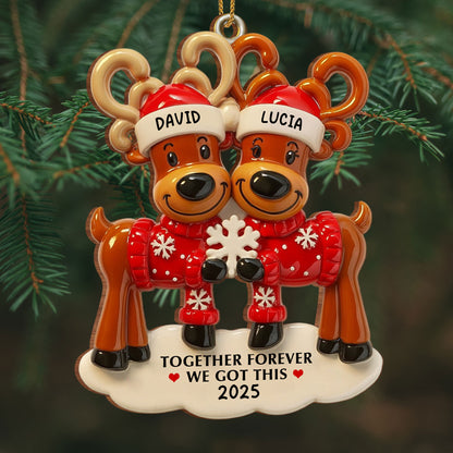 Together Forever We Got This, Reindeer Ornament