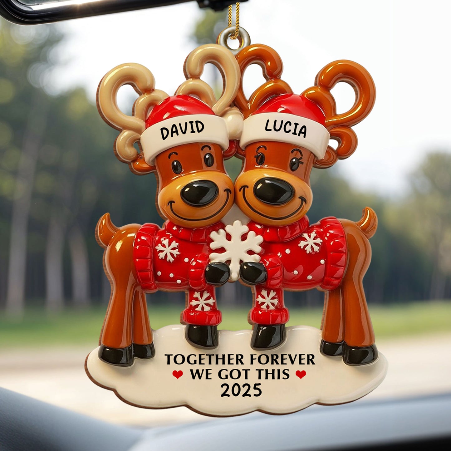 Together Forever We Got This, Reindeer Ornament