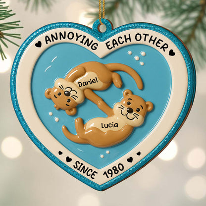 Annoying Each Other, Otters and Hearts