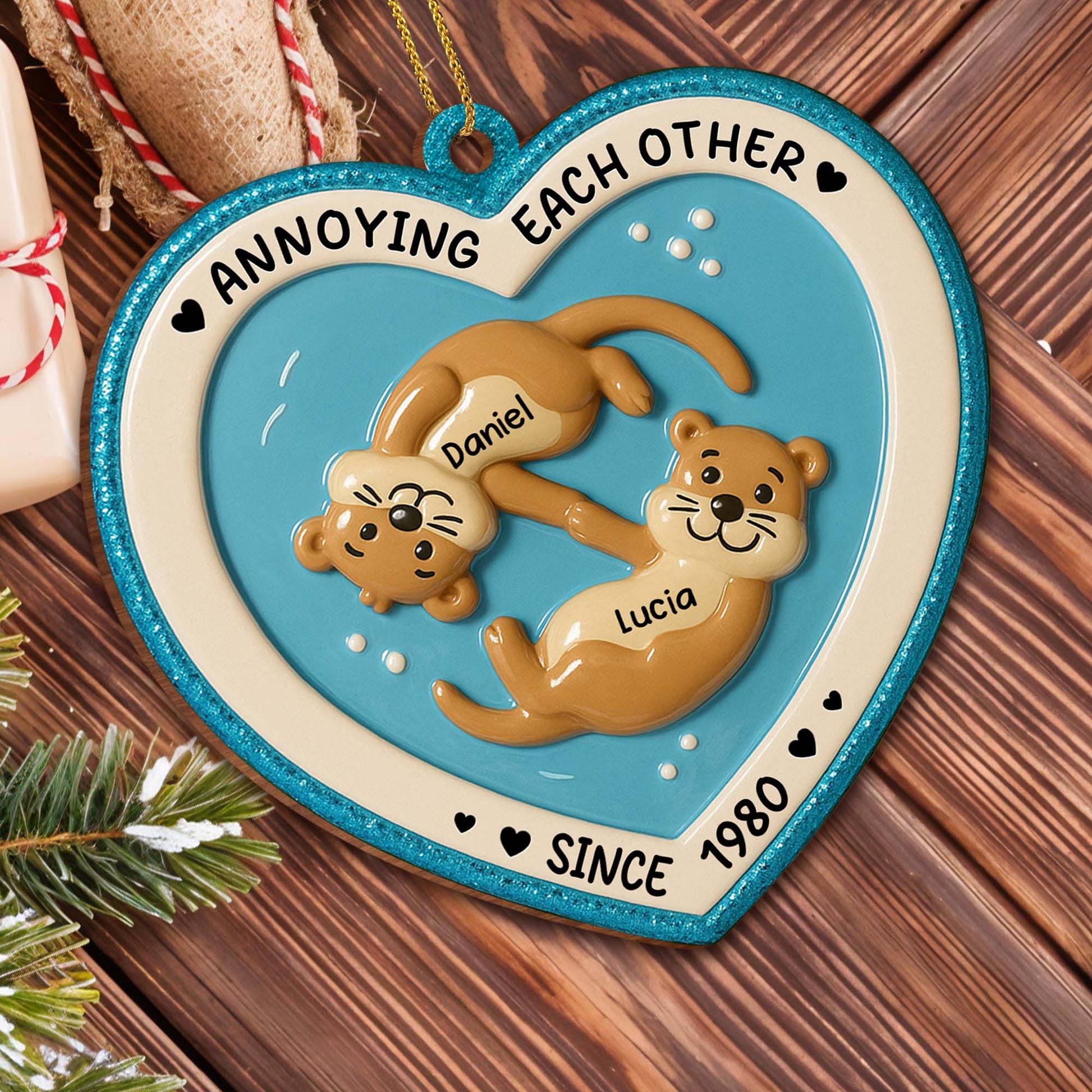 Annoying Each Other, Otters and Hearts