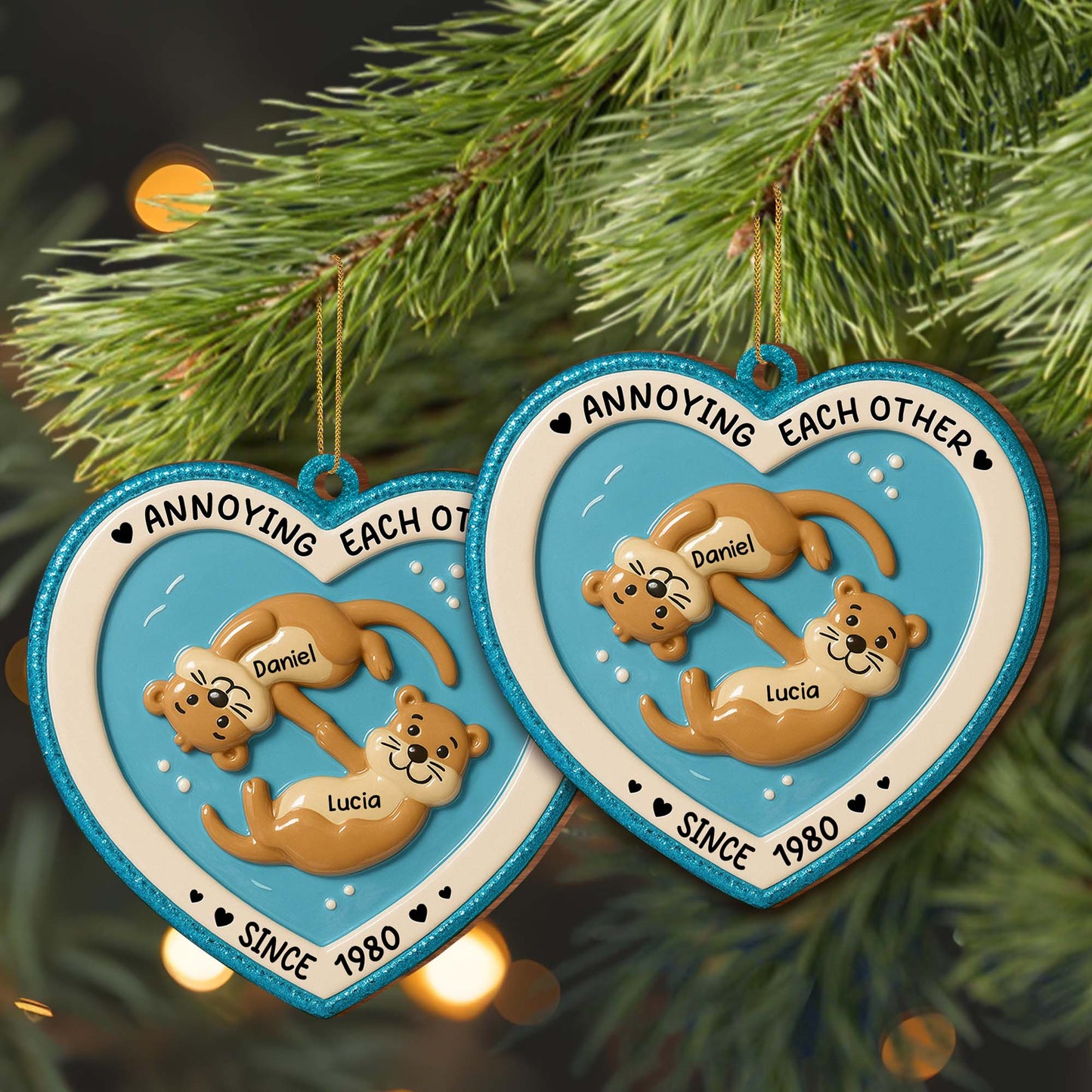 Annoying Each Other, Otters and Hearts