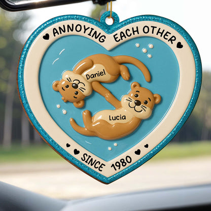 Annoying Each Other, Otters and Hearts