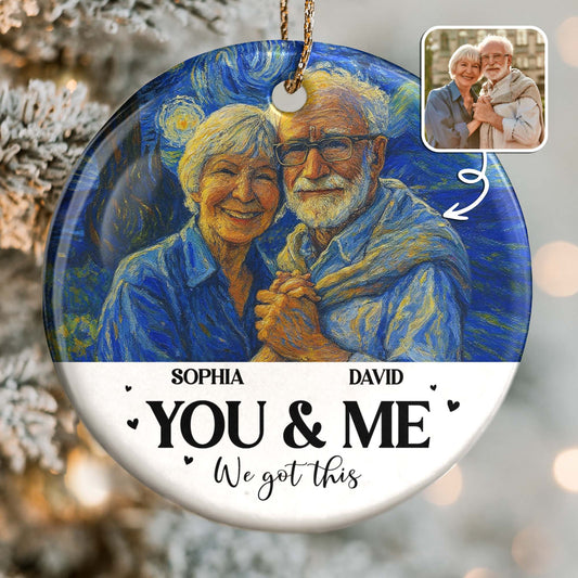 You & Me, We Got This, Elder Couple Portrait