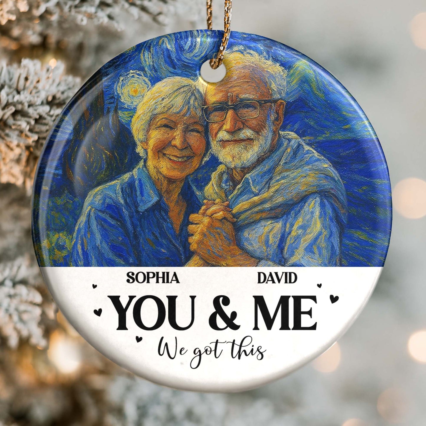 You & Me, We Got This, Elder Couple Portrait