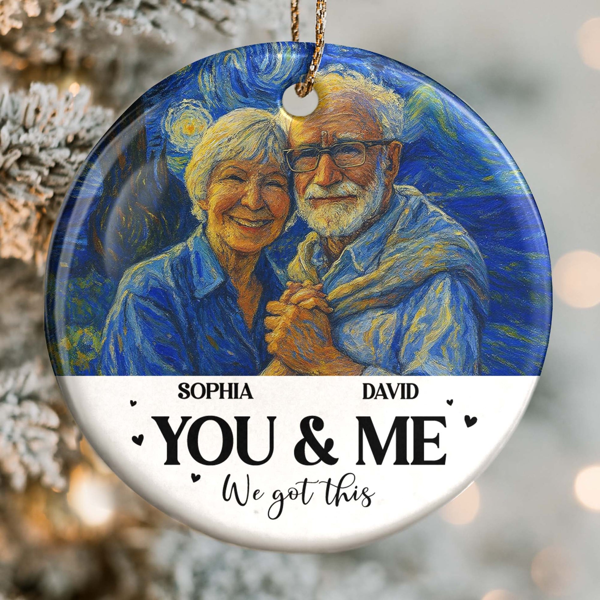 You & Me, We Got This, Elder Couple Portrait