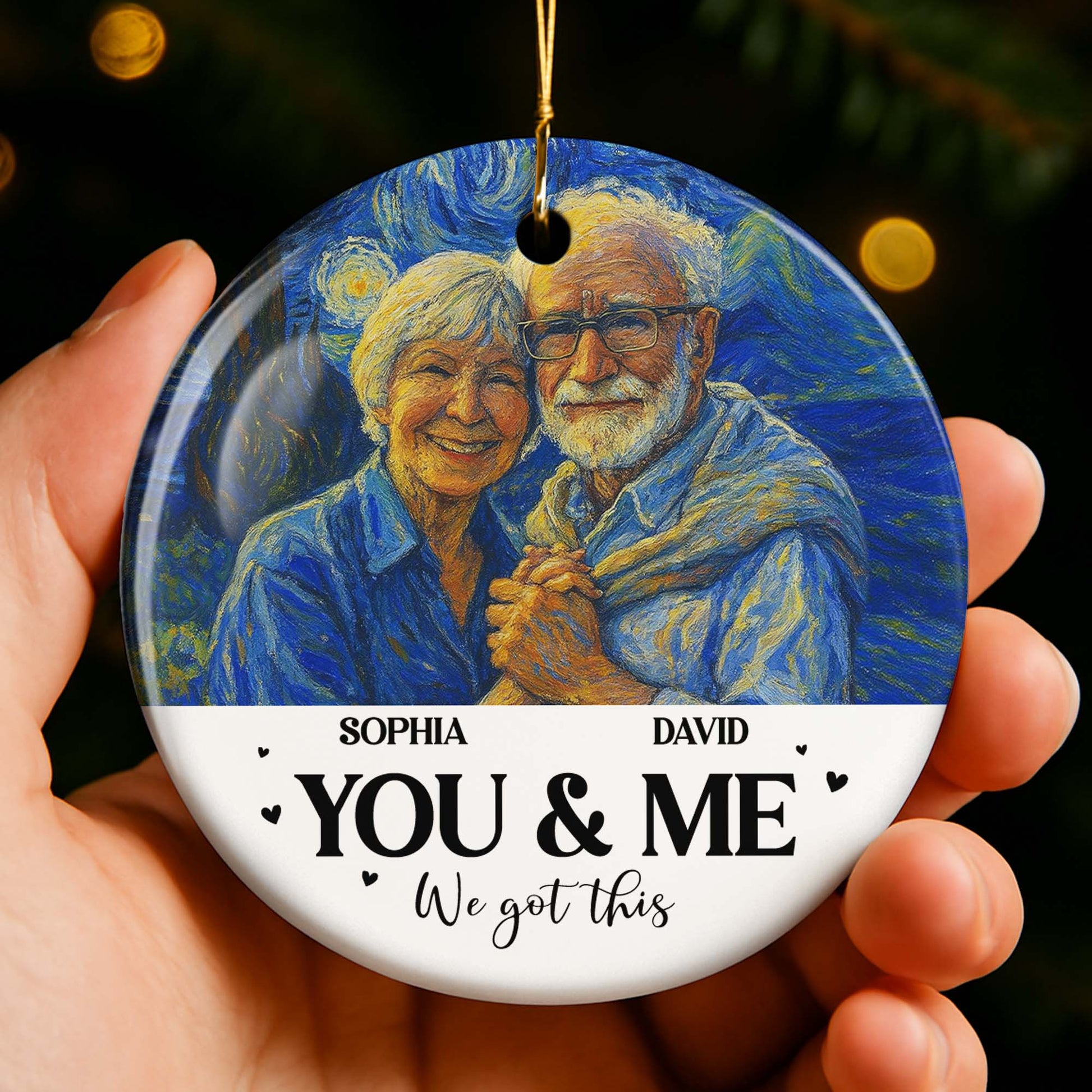 You & Me, We Got This, Elder Couple Portrait