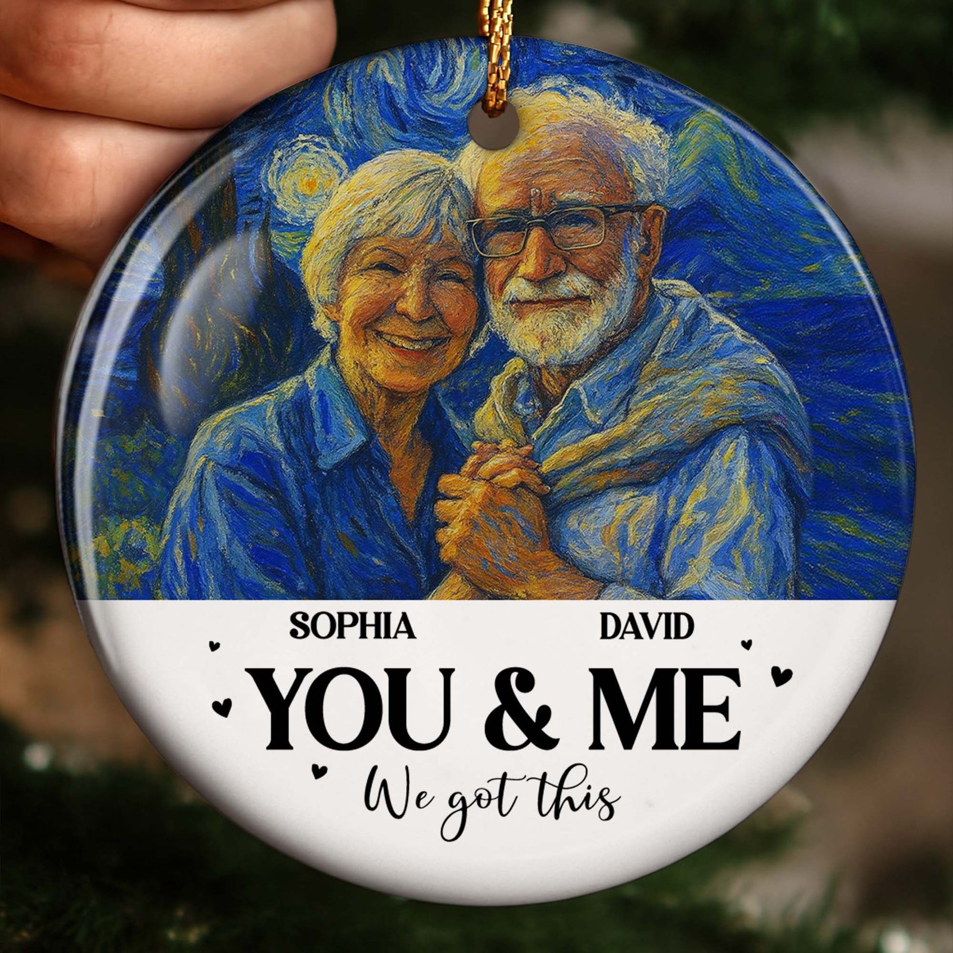 You & Me, We Got This, Elder Couple Portrait