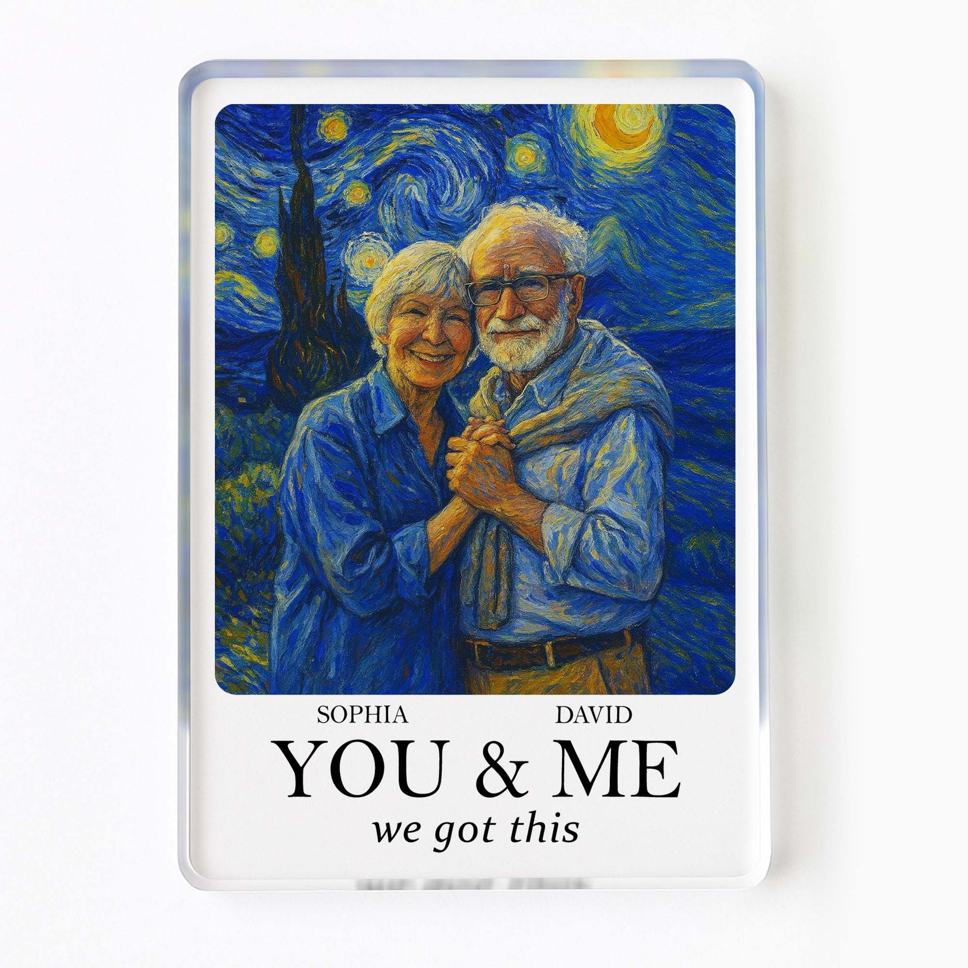You & Me We Got This Elderly Couple