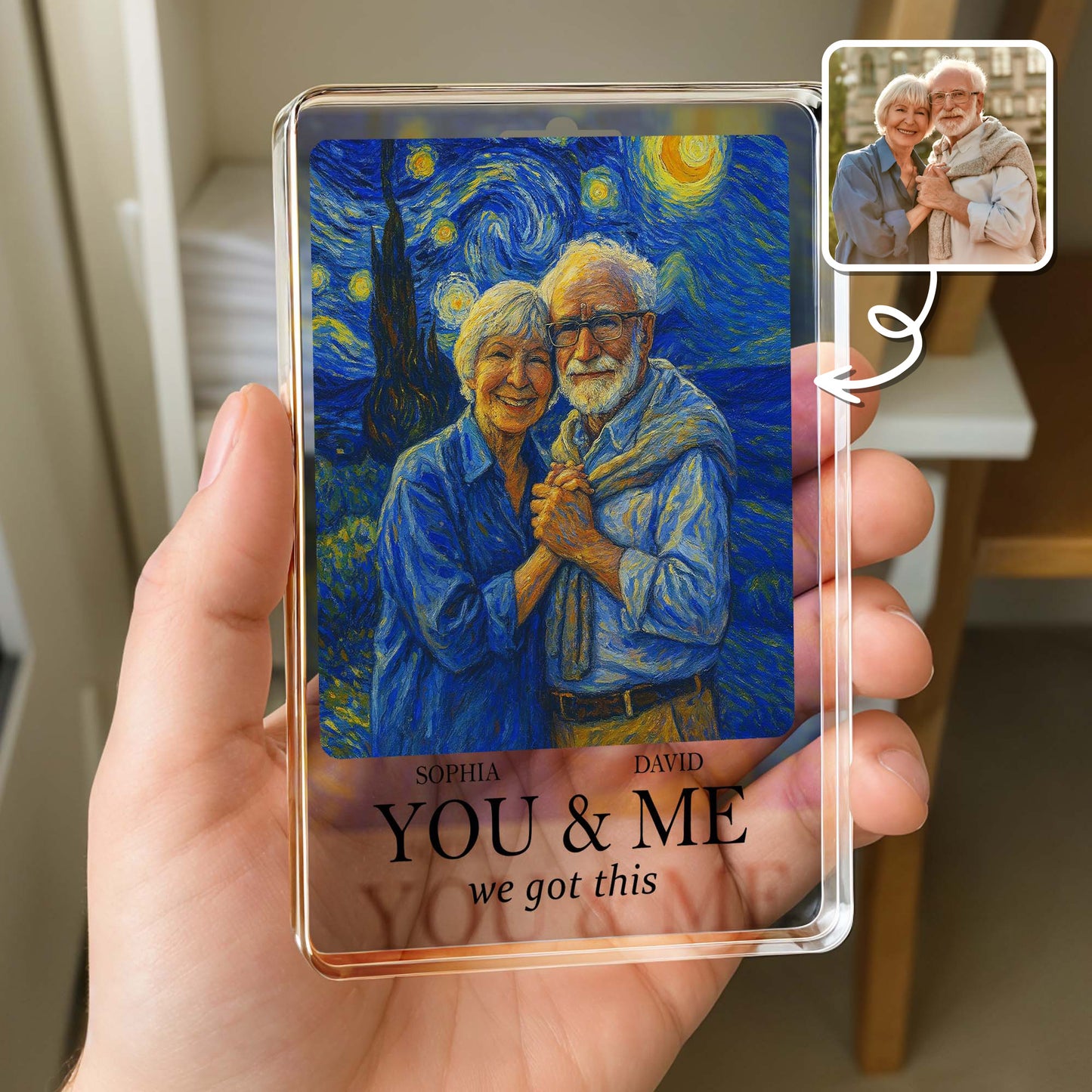 You & Me We Got This Elderly Couple