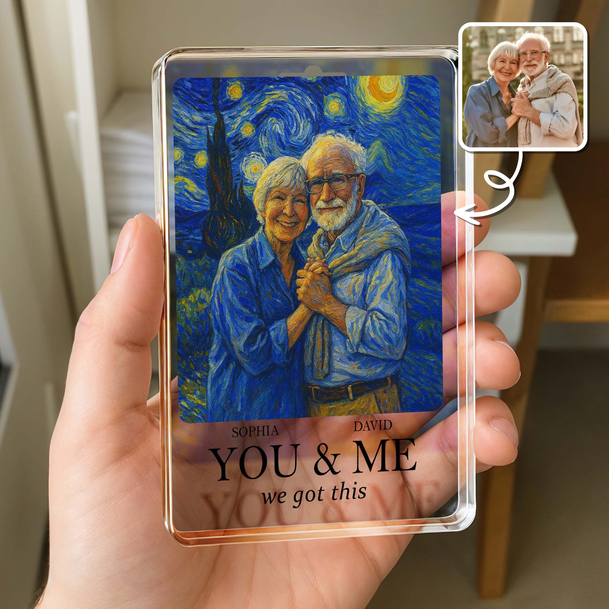 You & Me We Got This Elderly Couple