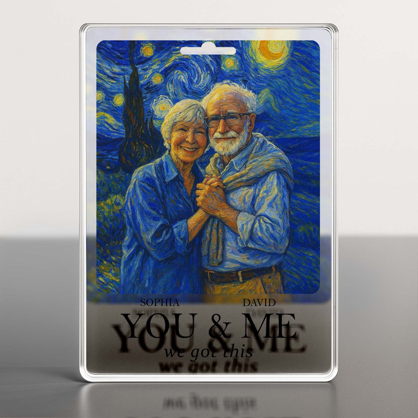 You & Me We Got This Elderly Couple