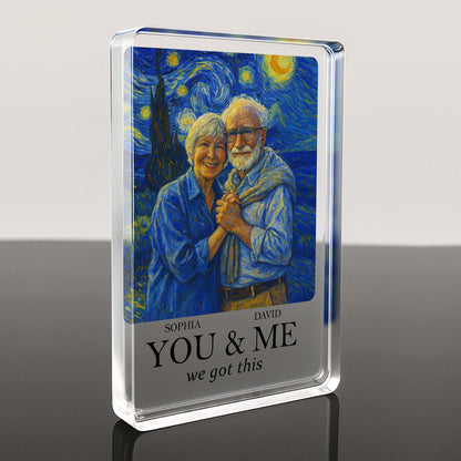 You & Me We Got This Elderly Couple