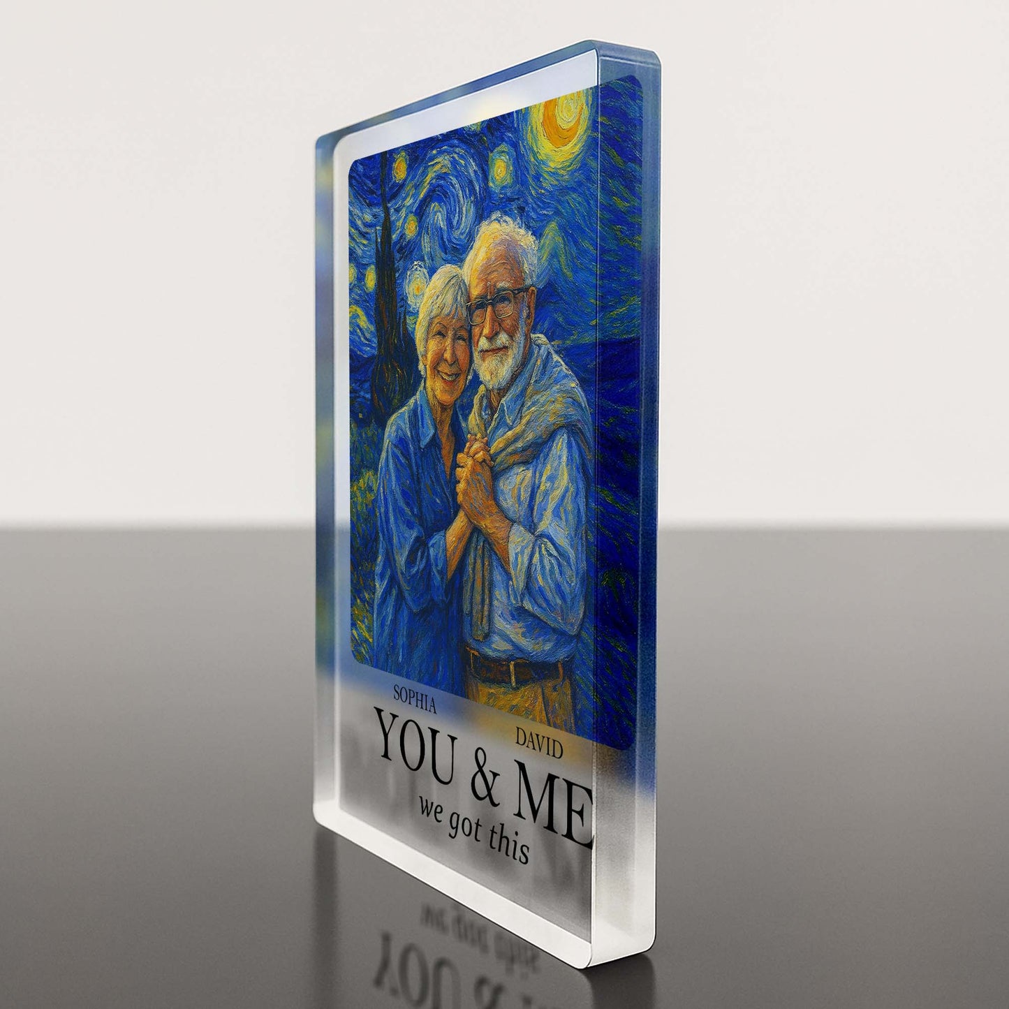 You & Me We Got This Elderly Couple