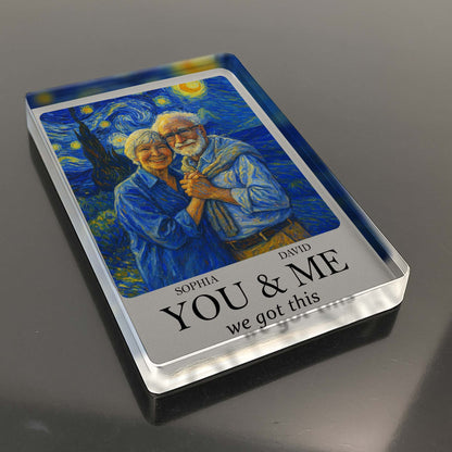 You & Me We Got This Elderly Couple