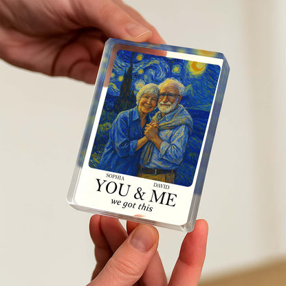 You & Me We Got This Elderly Couple