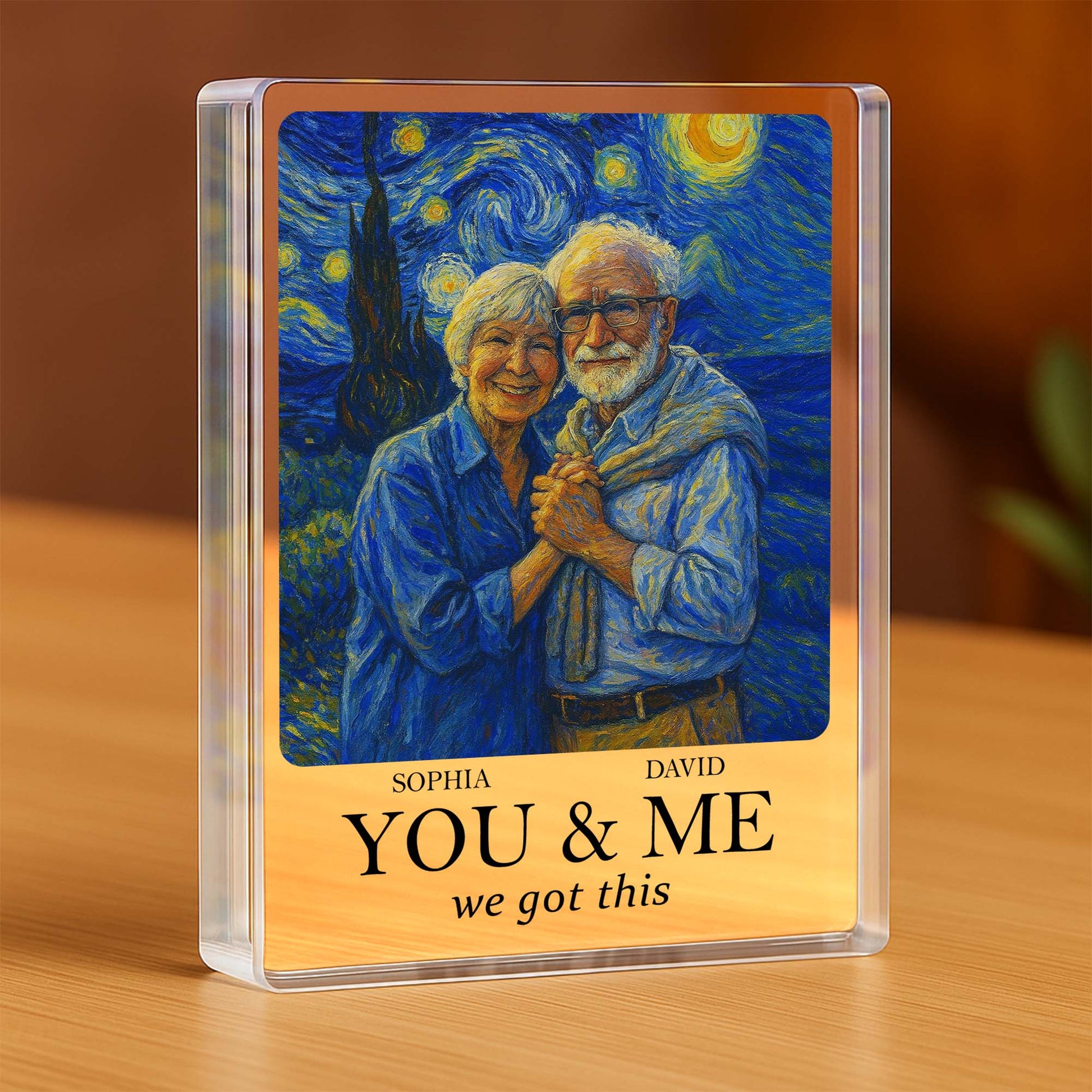 You & Me We Got This Elderly Couple