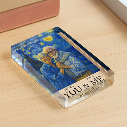 You & Me We Got This Elderly Couple