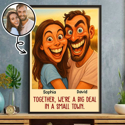 Together We're A Big Deal In A Small Town, Couple Portrait