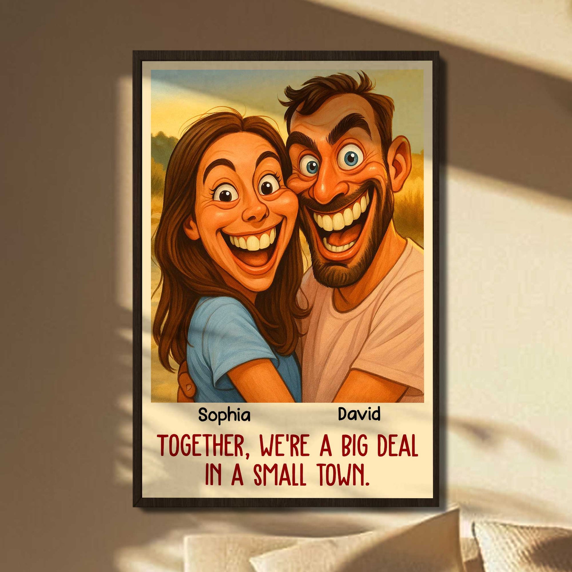 Together We're A Big Deal In A Small Town, Couple Portrait