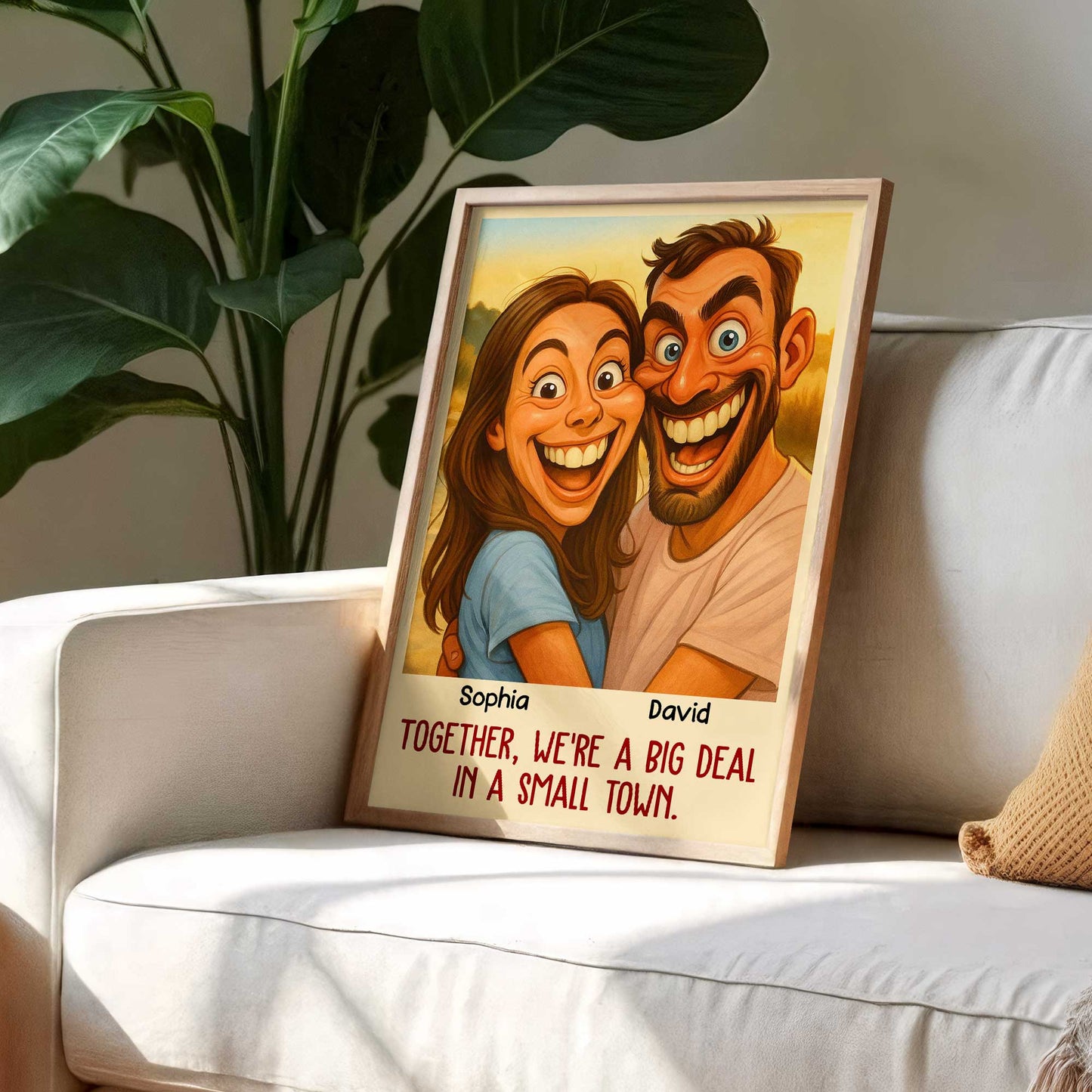 Together We're A Big Deal In A Small Town, Couple Portrait