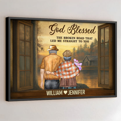 God Blessed The Broken Road, Couple By The Lake