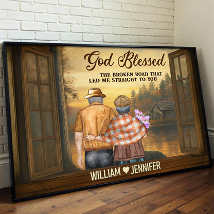 God Blessed The Broken Road, Couple By The Lake