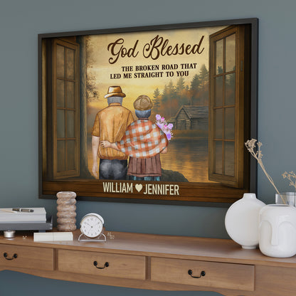 God Blessed The Broken Road, Couple By The Lake