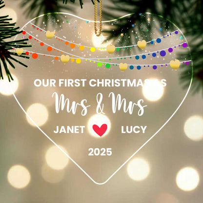 Our First Christmas As Mrs & Mrs, Christmas Lights